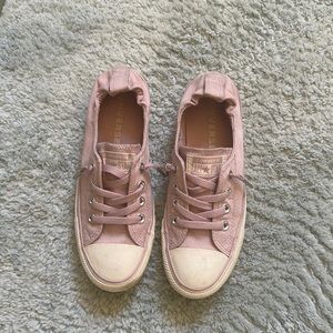 Converse Chuck Taylor All Star Shoreline Slip-on Sneakers— Lilac color